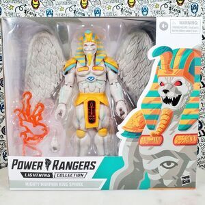 Power Rangers Lightning Collection Mighty Morphin King 8" Sphinx Villain MMPR